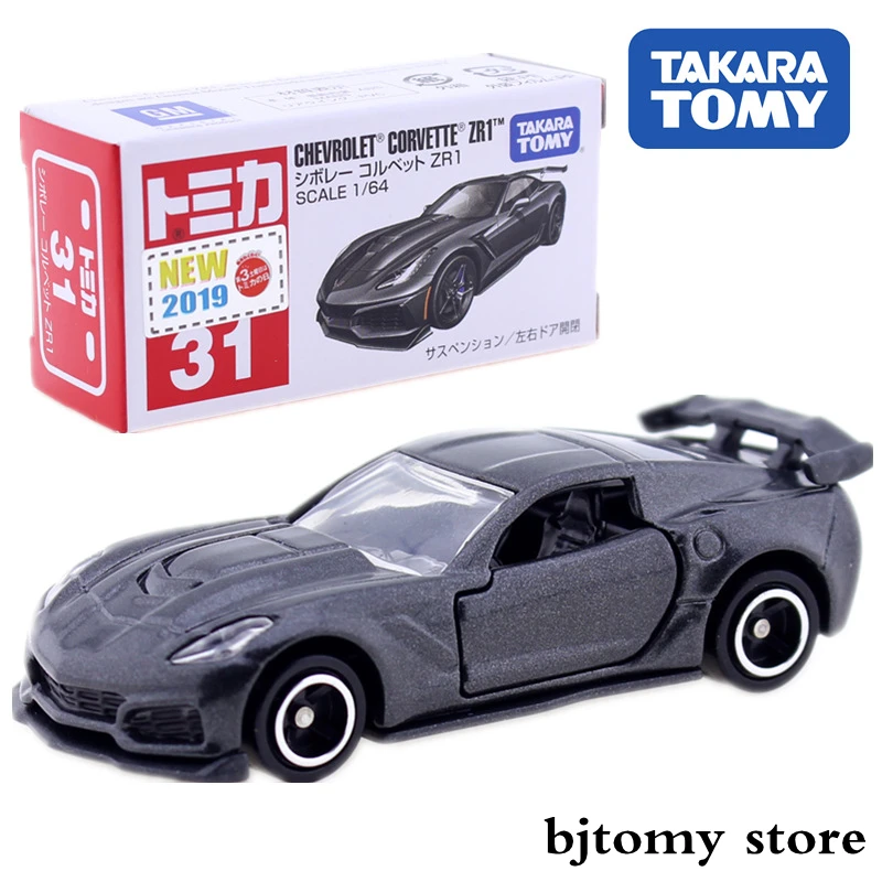 Takara Tomy Tomica No.31 Chevorolet Corvette ZR1 набор моделей 1:64 миниатюрные литые детские игрушки