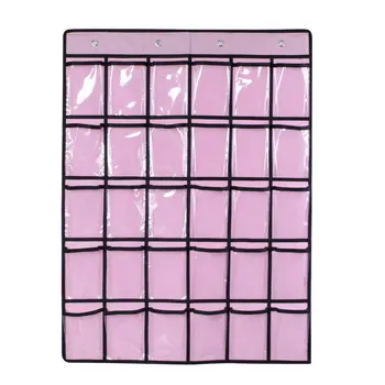 

Mobile Phone Hanging Bag Jewelry Storage Bag Dormitory Classroom Door Rear Wall Hanging Card Sorting Bag 3