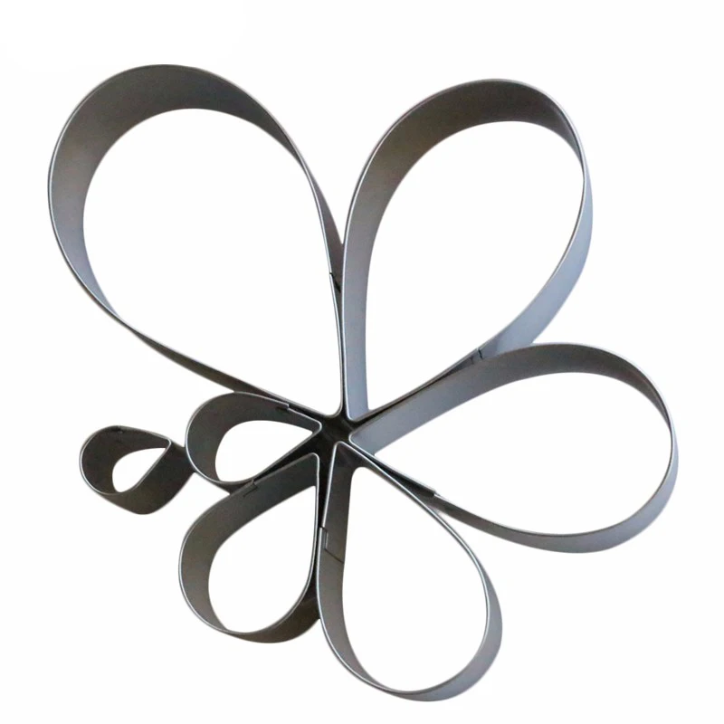 7 шт./компл. Форма для вырубки лепесток из нержавеющей стали формочка для печенья Форма для выпечки печенья помадка для бисквита резак ZXH
