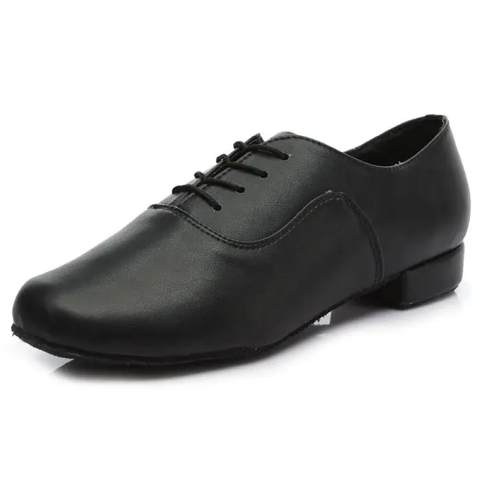 Новая мужская Обувь для бальных танцев для мальчиков, кожаные танцевальные туфли для латинских танцев, танго, BFE88