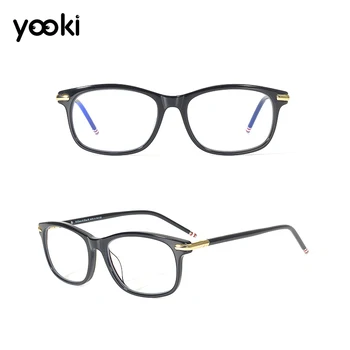 

Acetate Computer Glasses Anti Blue Light Blocking Filter Reduces Eye Strain Clear Regular Optical Frame Eyewear ES5012