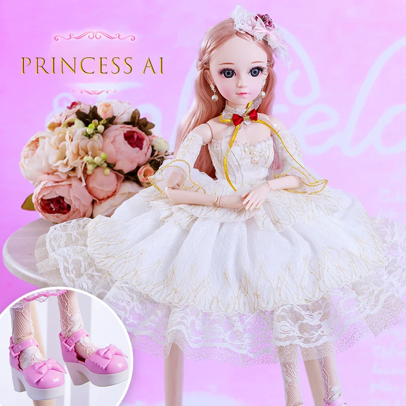 60 см tuba Girl Dolly Music модный костюм принцессы Роскошная принцесса Подарочная коробка набор девочек Подарки на день рождения