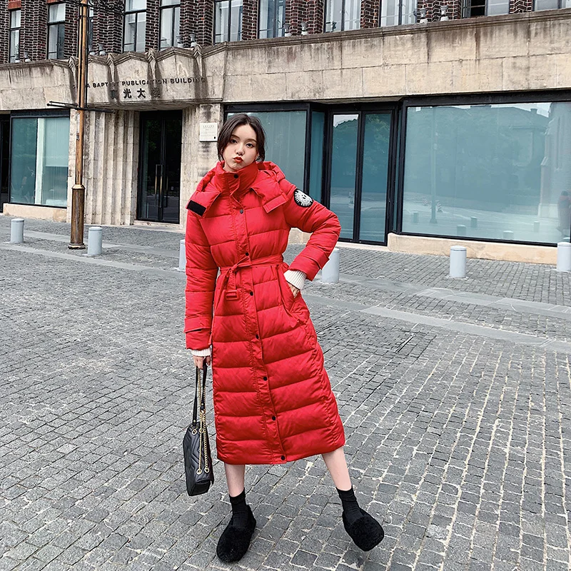 

2020 Coat Jacket Winter Women's Hooded Warm Parkas woman long Parka Loose Coat Hight Quality Female New Winter Collection Hot
