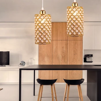 

Modern Crystal Led Chandelier Pendant Ceiling Lamps E26/E27 Hanging Lamp loft For Kitchen Dining Table Lamp Lighting Fixtures