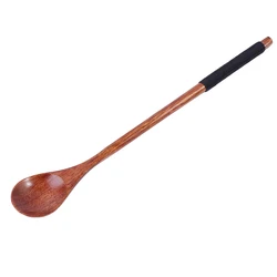 Set of 2 Handmade Wooden Spoon and Fork Utensils for Dining and Kitchen Use (1)