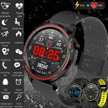 L8 ЭКГ Смарт часы для мужчин IP68 Водонепроницаемый PPG кровяное давление сердечного ритма фитнес часы спортивные Смарт часы для Android IOS