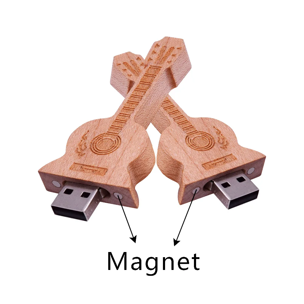 Usb флэш гитара с логотипом на заказ + коробка USB накопитель 4 ГБ 8 16 32 64 2 0 карта
