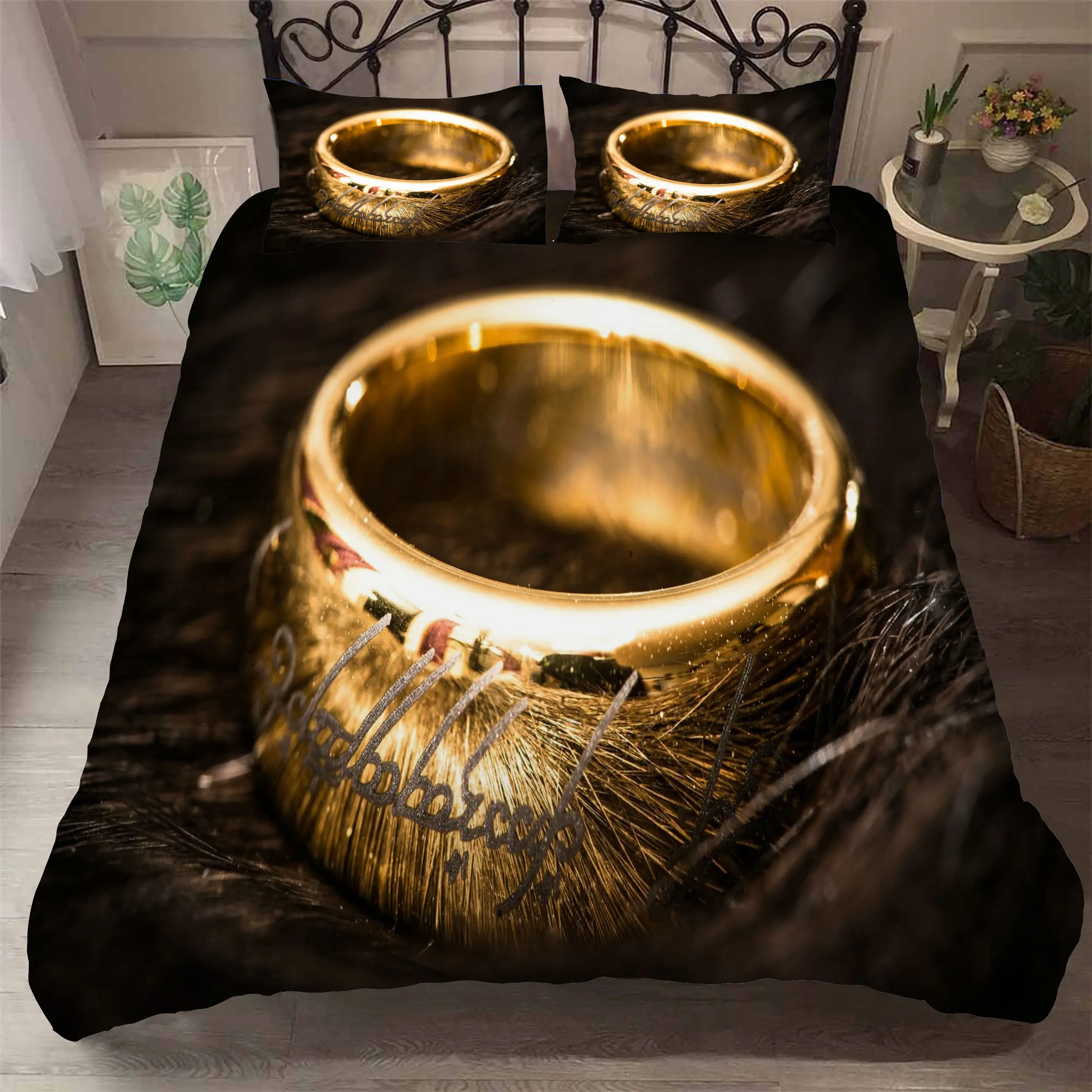 

The Lord of the Rings bed linens bedding set Duvet Covers Pillowcases comforter bedding sets bedclothes bed linen (NO sheet)