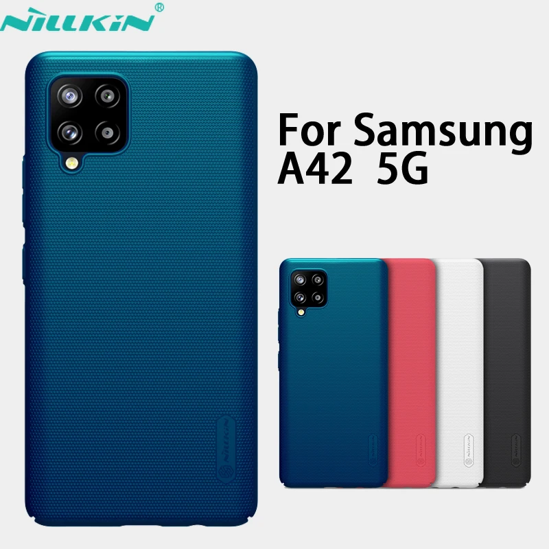 Для Samsung A42 A12 A32 5G чехол с матовой поверхностью Nillkin Ультра тонкий ПК накладка для