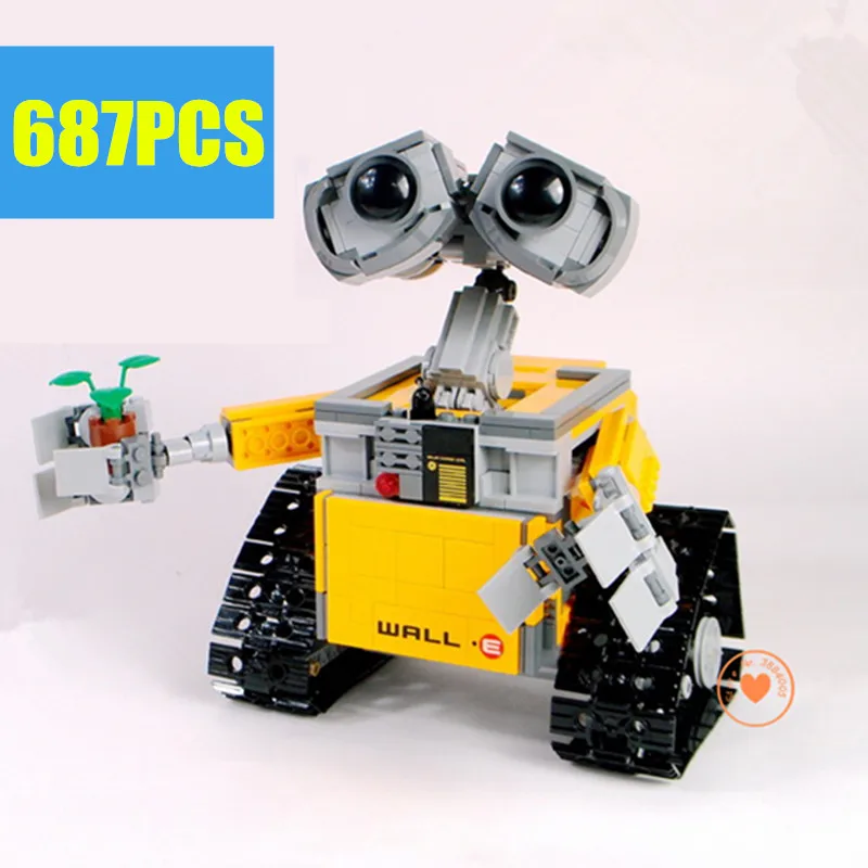 Lego Construction Building Toys Construction Building Toys Rc Robot Wall E Lego Compatible Technic Robot Figures Model Building Block Brick