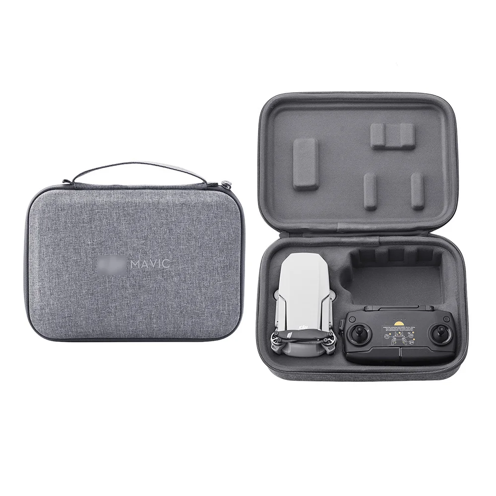 Mega Discount CAC For DJI Mavic Mini Drone Accessories Portable Storage Bag Travel Diagonal package Carrying Case Waterproof Hardshell Box Bag 