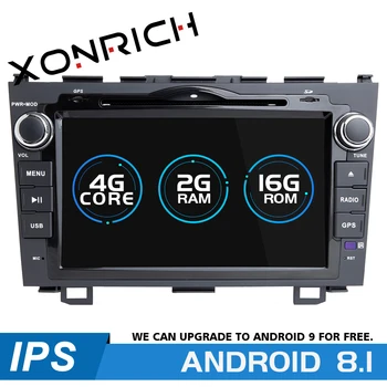 

2 din Android 8.1 Car DVD Multimedia Player For Honda CRV 2007 2008 2009 2010 2011 GPS Navigation Radio Head Unit 4G WIFI 2G RAM