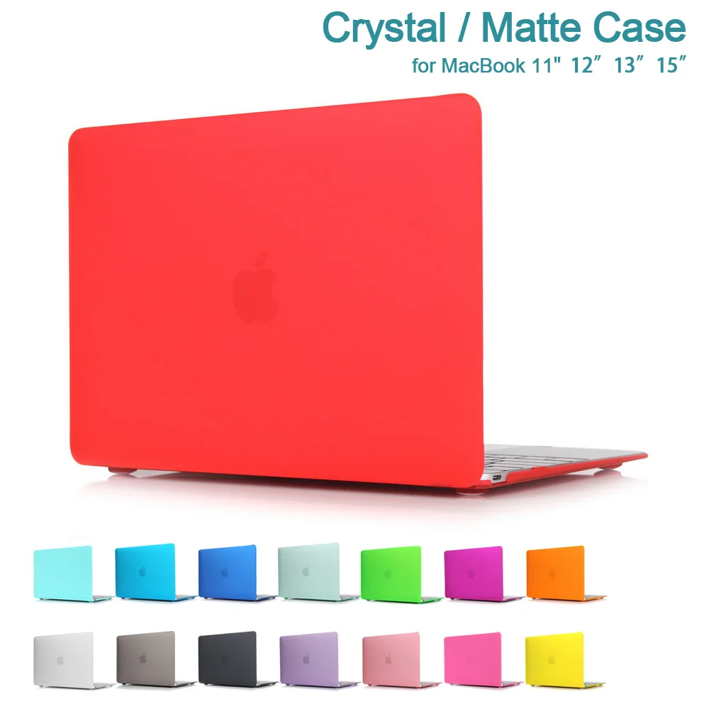 Crystal Transparent Hard Case Protect For Macbook Air Retina Pro 13 15 with/out Touch Bar A1706 A1990 AIR 2018 A1932 | Компьютеры и