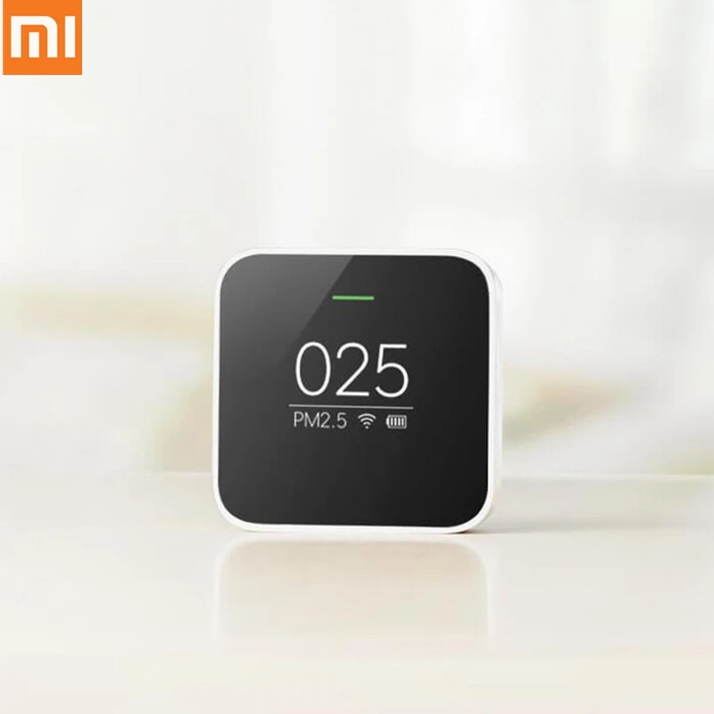 

Xiaomi Mijia PM2.5 Detector Easy Read OLED Screen PM 2.5 Portable Work Mi Air Purifier For Smart Home Air Quality Monitor
