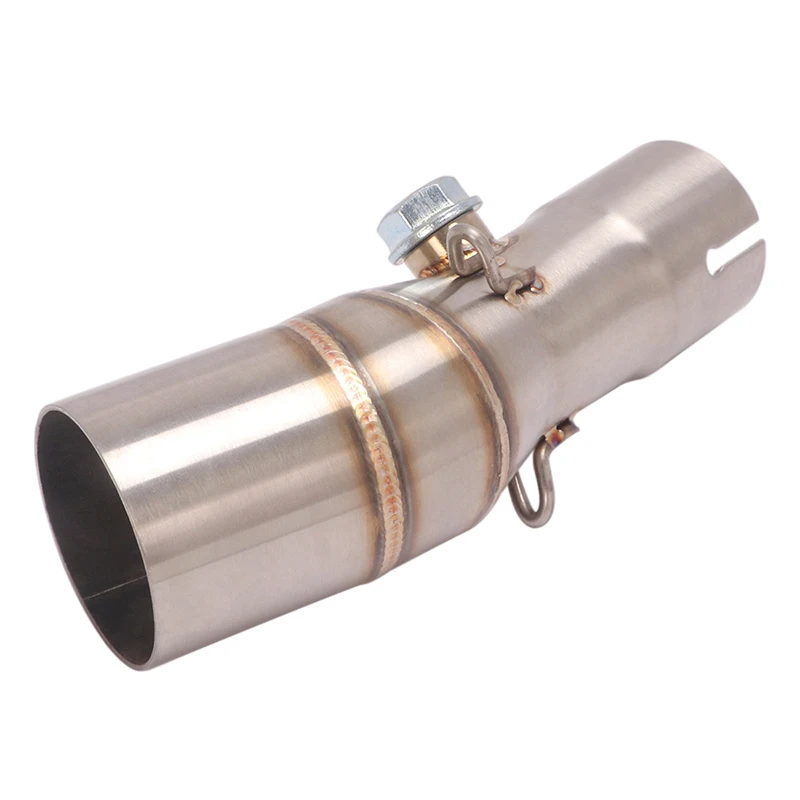 Escape Motorcycle Exhaust Middle Link Pipe And 51mm Muffler Stainless Steel For HONDA FORZA300 2018-2021 NSS350 2020-2021 - Image 4