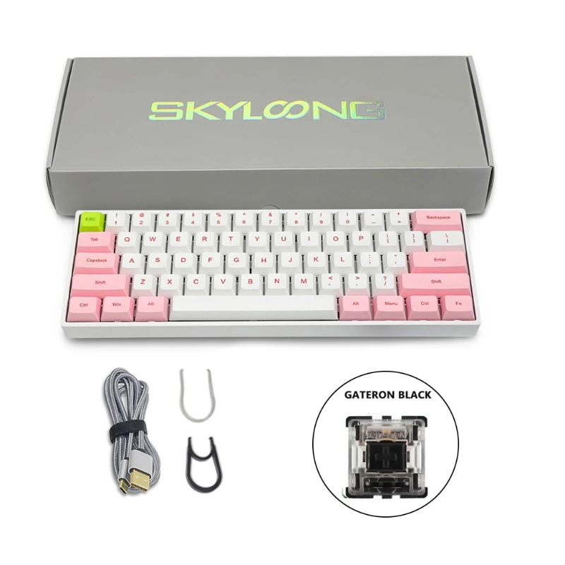 2021 nova sk61 61 chave rgb interruptor