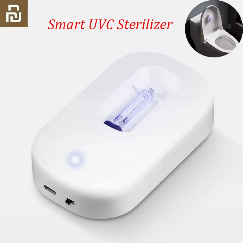 Youpin Xiaoda-Lámpara germicida ultravioleta recargable, accesorio de luz de desinfección, desodorización de ozono, elimina el polvo, luz de inodoro