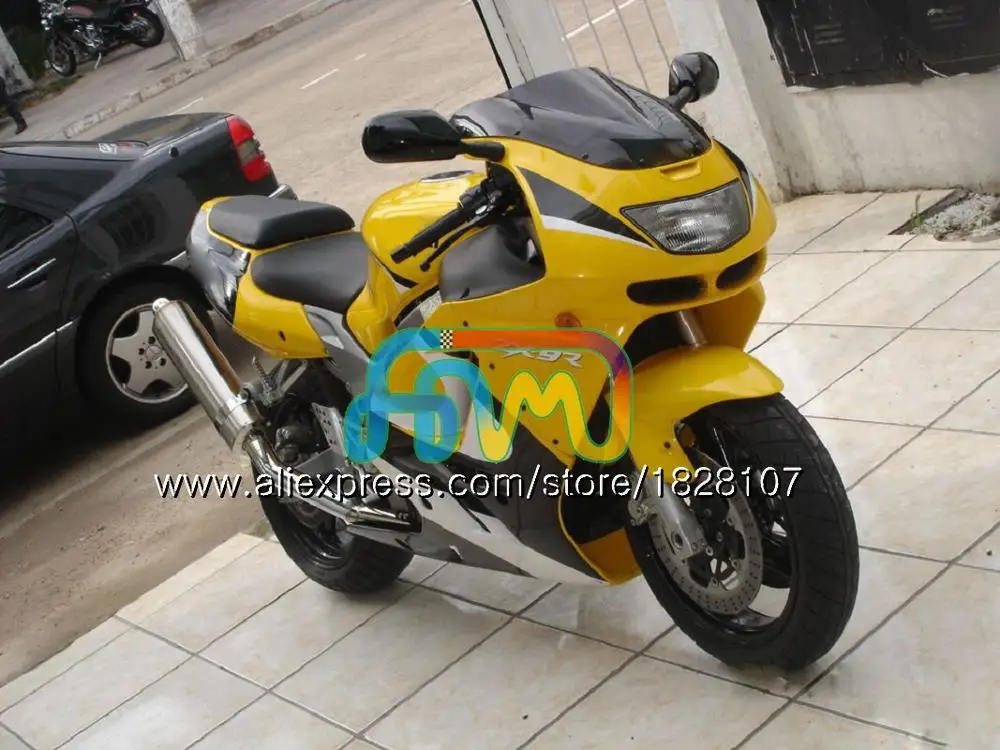 Корпус для KAWASAKI ZX900 900 CC ZX 900 9 R 19BS. 0 9R 900CC ZX-9R ZX9R 94 95 96 97 1994 1995 1996 1997 обтекатели комплект красный цвет: черный; популярная модель - Цвет: No. 31 Yellow