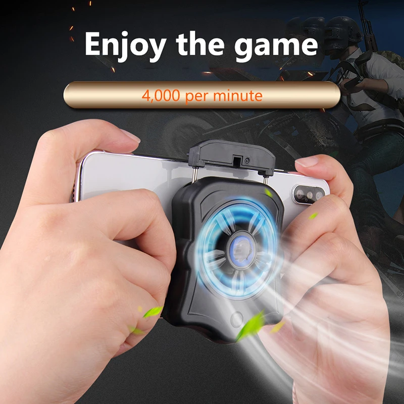 Масштабируемый радиатор бесшумный вентилятор мобильный кулер Поддержка Держатель для Fortnite PUBG мобильные правила выживания GamePhone кулер para celular