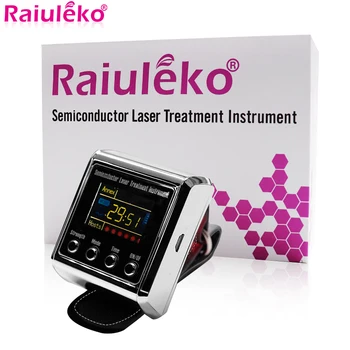 

650nm LLLT Laser Light Wrist Diode Low Level Laser Physiotherapy Therapy Diabetes Hypertension Rhinitis Treatment Cholesterol