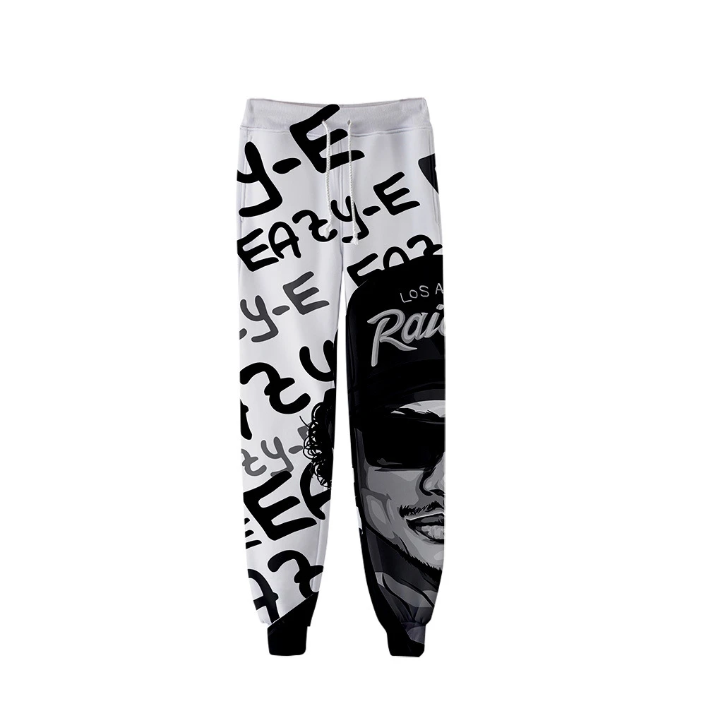 Rap Gangsta Eazy E sudor pantalones 3D Joggers Hombre Pantalones de las de pista Hip Hop pantalones Pantalon ropa para Calle de hombre|Pantalones deportivos| -