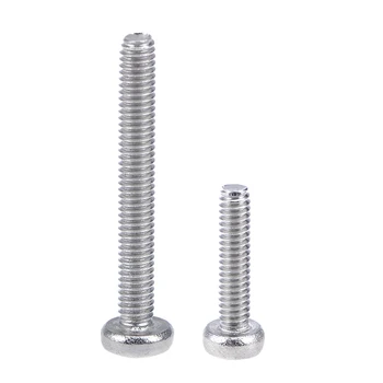 

uxcell M2.5 Machine Screws Pan Phillips Cross Head Screw 304 Stainless Steel Fasteners Bolts for Furniture Industry