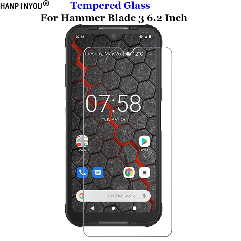

For Hammer Blade 3 Blade3 6.2" Tempered Glass 9H 2.5D Premium Screen Protector Protection Film