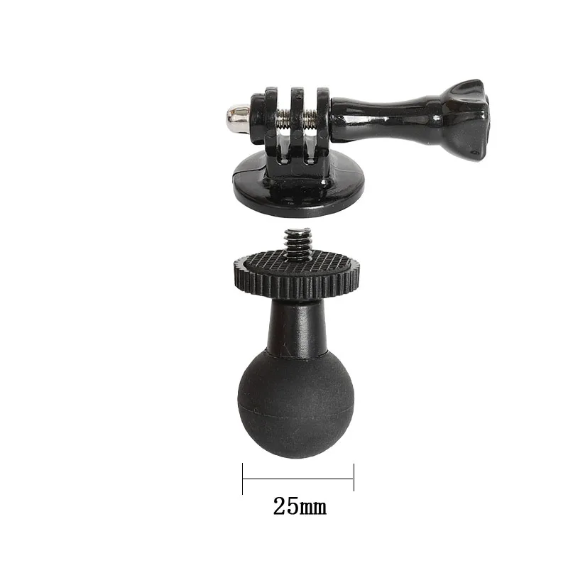 Motorcycle Handlebar Rear Mirror Mount Rail for Gopro 8 7 Xiaomi Yi 4K SJCAM Sony EKEN DJI OSMO Action Sports Holder Ram Mounts