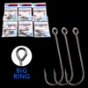 10pcs and 30pcs  big eyes fishing hooks Fish Round Bent Joint Hook  gamakatsu ► Photo 2/6