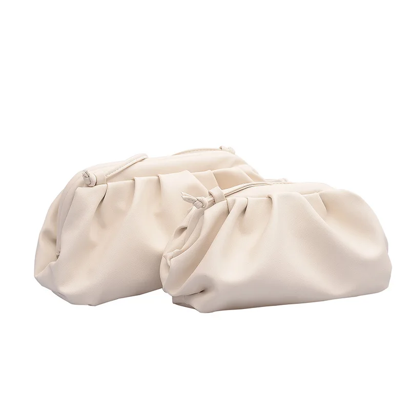 TOYOOSKY женская простая сумка-мессенджер с пельменями дизайнерская Ретро Новая модная облачная женская сумка через плечо сумка клатч - Цвет: White