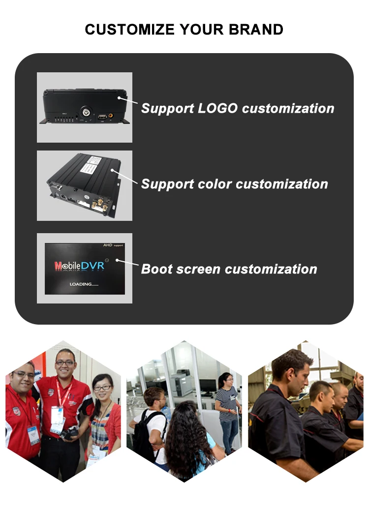 HYFMDVR Mdvr 4ch AHD 720P поддерживает 4G gps мобильный видеорегистратор для видеозапись в автомобиле