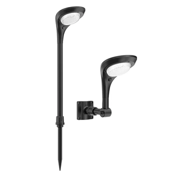 

2Pcs Solar Lawn Light LED Solar Light Garden Decoration Lamps LED Solar Lawn Light Solar Powered Lamp Path Stake Wall Lanterns L
