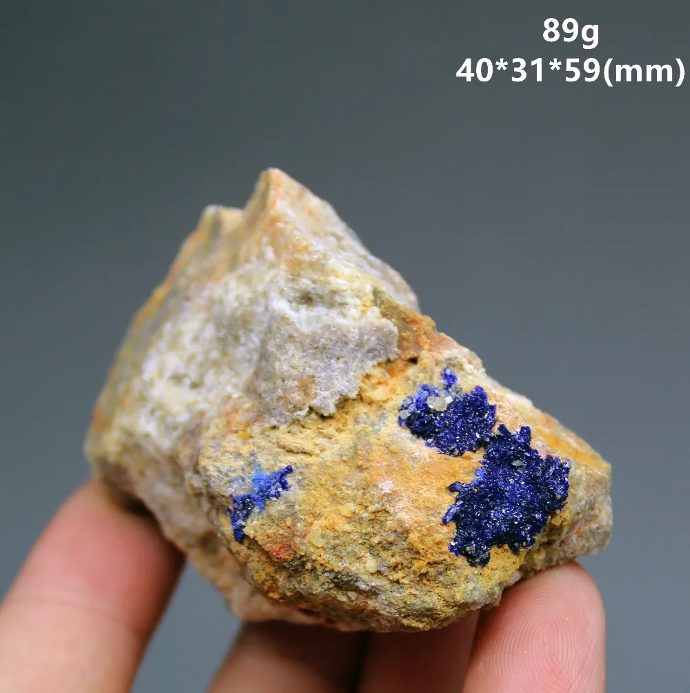 100% Natural beautiful GuiZhou azurite mineral specimen crystal Stones and crystals Healing crystal Free shipping
