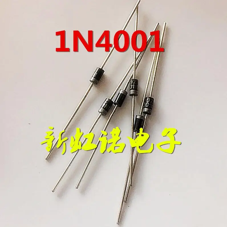 

5 шт./Лот Новый оригинальный выпрямитель диод 1n4001 IN4001 Триод