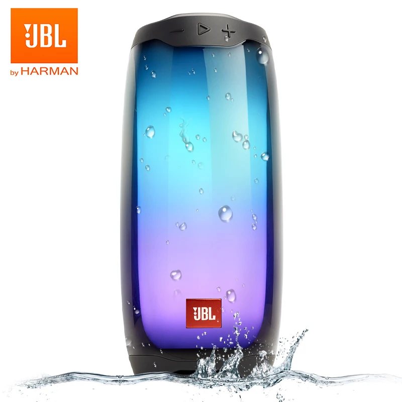 JBL Pulse 4 Bluetooth Speaker with LED Light Subwoofer IPX7 Waterproof Soundbar Outdoor Hifi Sound Box Bass Jbl charge | Электроника