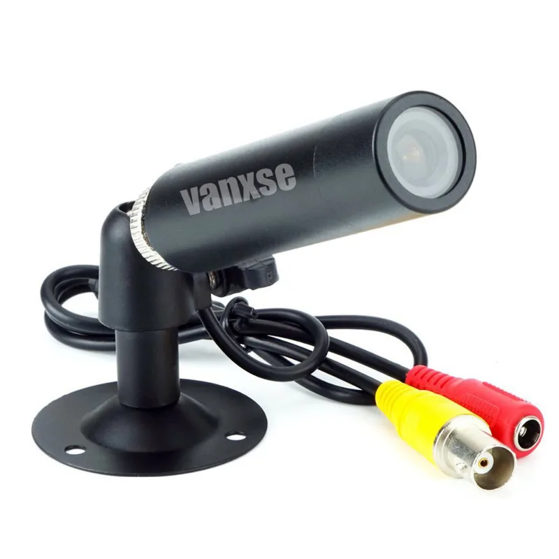 

Mini Security CCTV Camera Pen Type monitor IP66 Waterproof 1000TVL Camera 3.6mm Lens Self-contained Bracket For Analog CCTV DVR