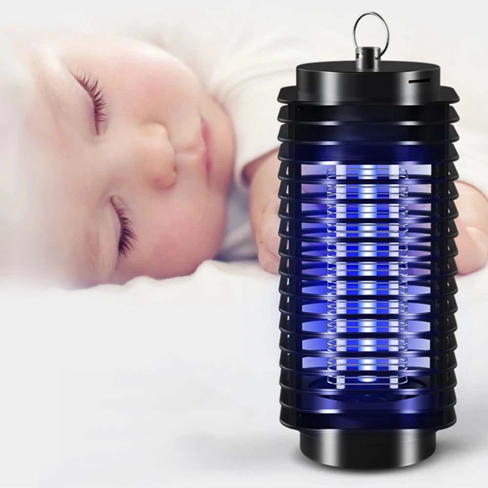 Mosquito killer USB Электрический комаров killer лампа Фотокатализ немой домашний светодиодный жучок ловушка для насекомых Zapper ловушка без излучения