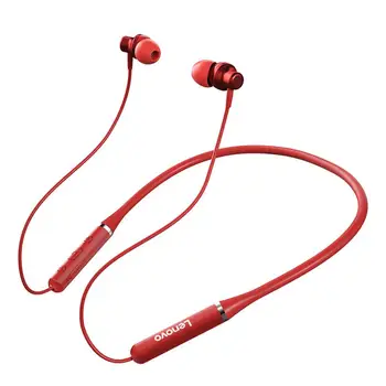 

Lenovo HE05 Bluetooth 5.0 Neckband Earphone Wireless Stereo Sports Magnetic Headphones Sports Running IPX5 Waterproof Headset