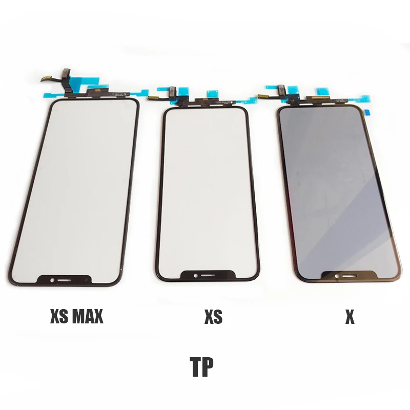 Для iPhone XS MAX X оригинальное стекло с сенсорным экраном дисплей TP гибкий кабель