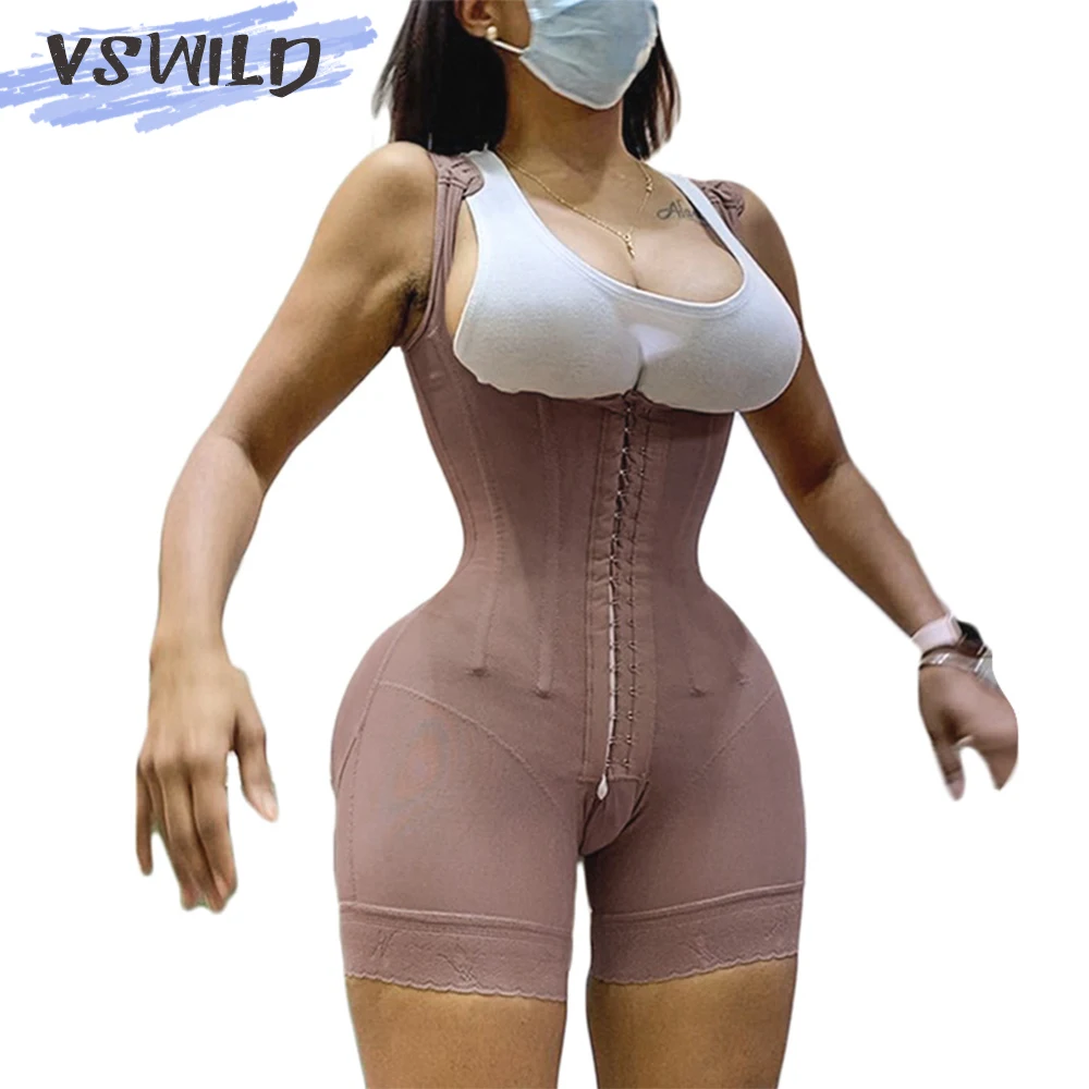 Shapewear Women Tummy Control Faja Reductoras Latex Body Shaper Levanta Girdle Slimming Underbust Corset Butt Lifter Waistrainer tummy control shapewear