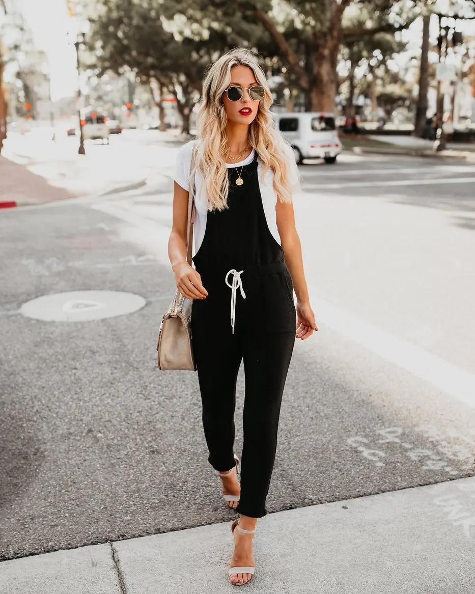 

Jumpsuit Women Summer 2020 Vintage Casual Sleeveless Rompers Women Sets Wide Legs Pants Loose Cotton Linen Overalls For Women