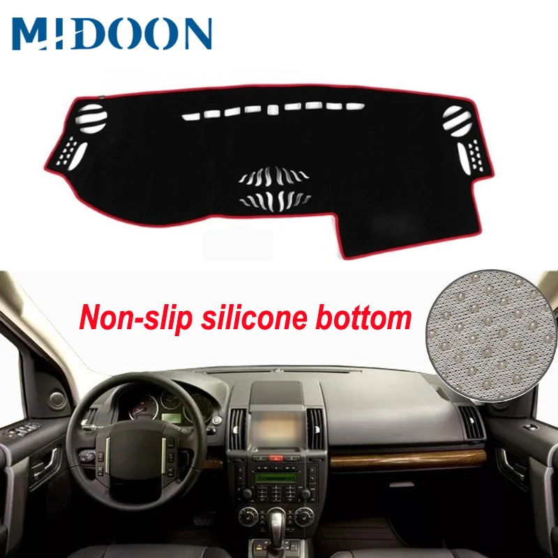 Car Inner Dashboard Cover Dashmat Pad Carpet Sun Shade For Land Rover LR2 Freelander 2 2007- 2013 2014 Left Hand Drive | Автомобили и