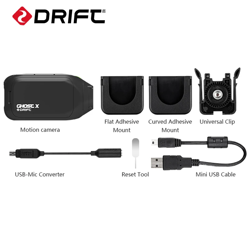 Спортивная Экшн камера Drift Ghost X WiFi 1080P для езды на велосипеде мотоциклетный шлем