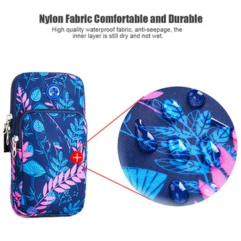 

Outdoor Fitness Wrist Arm Bag Mobile Phone Holder Pouch for Running H7JP