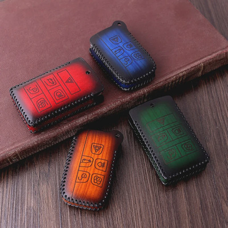 

Car Key Cover for Land Rover Range Rover Aurora Freelander 2 Discover Freelander 4 /5 for Jaguar XFL Car Key Decorations