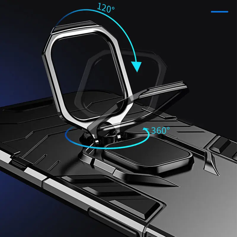 Противоударный бампер на iPhone 11 Pro X XS Max XR 6 6S 7 8 Plus прочный бронированный чехол Capa с