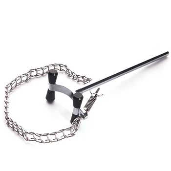 

Stainless Steel Chain Clamp Universal Beaker Clip Multi-Function Clip Chain Length 38Cm Laboratory Fixture