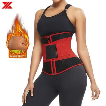 

HEXIN Women Neoprene Sweat Sauna Waist Trainer Slimming Belt Belly For Weightloss Fat Burning Shaperwear Tummy Control
