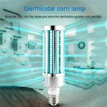

60W UV Germicidal Lamp E27 Ultraviolet UVC Light Corn Bulb Disinfection Lamp Sterilization LED Lights Home Remote Control Clean