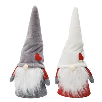 

Christmas Santa Gnome Plush Doll Swedish Gnomes Tomte Ornaments for Christmas Tree Decoration
